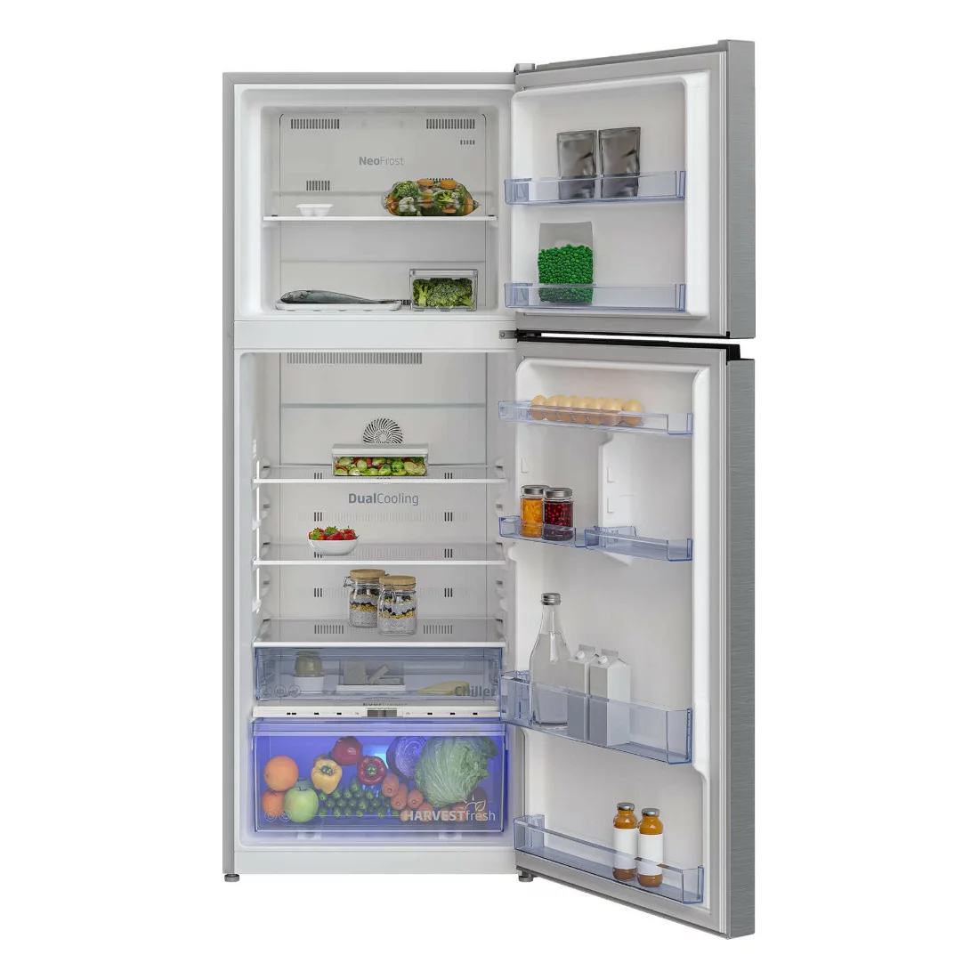 REFRIGERATEUR BEKO S44NWN MONOPORTE NO FROST 375L BLANC