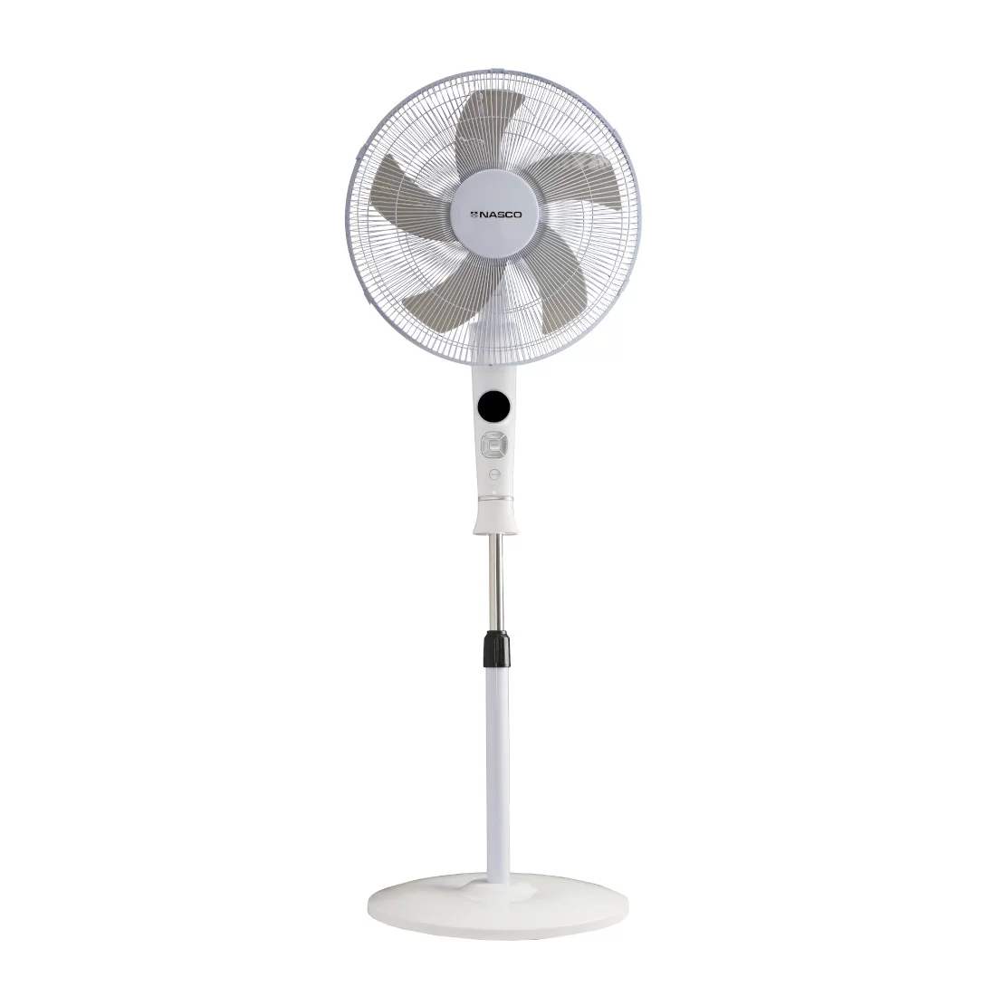 Ventilateur Sur Pied Bastilipo Coin Black 50W - Télécommande, Oscillation, Premium