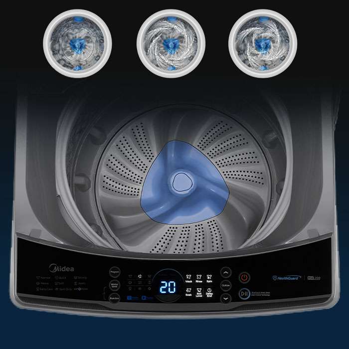 Top load washing machine Deep Clean