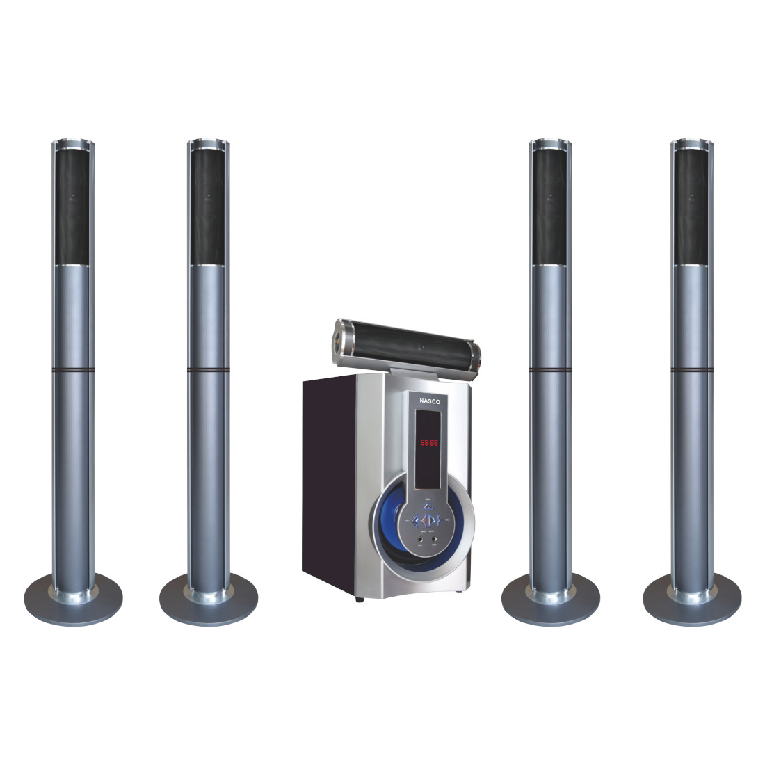 Barre De Son Bluetooth, Barre De Son Avec 4 Haut-Parleurs, Haut-Parleur