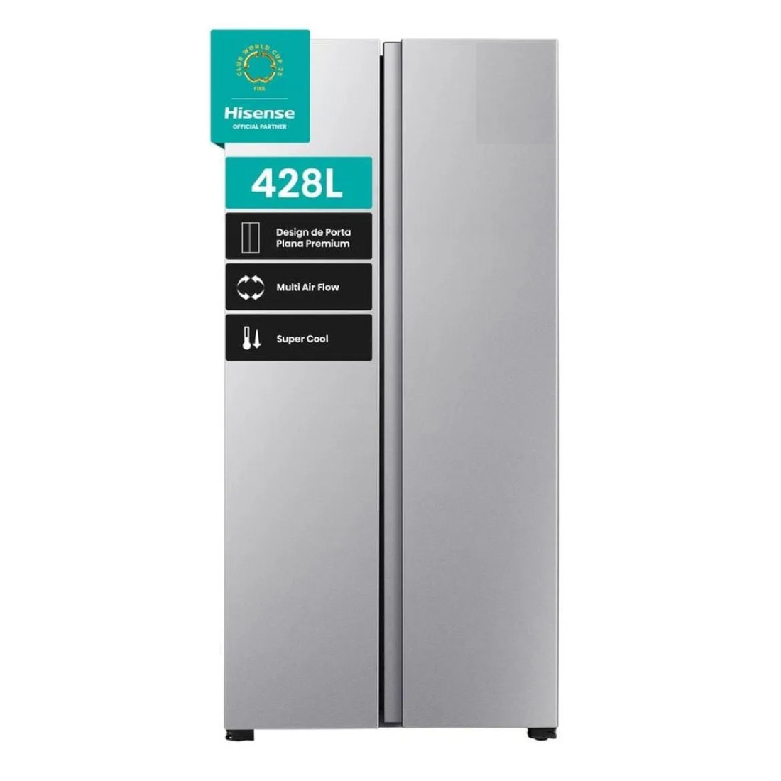Smeg Elite FQ60BPE - réfrigérateur/congélateur - Américain - pose libre